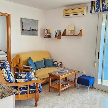 Apartamento At La Font A 50m De La Playa Y Paseo Papa Luna